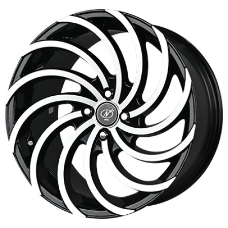 NeoWheel Snake 14 Inch BM finish. the PCD is 4x100 | Size 14X5.5